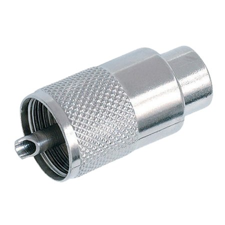 QUEST TECHNOLOGY INTERNATIONAL Uhf (Male) Connector - 2Pc Solder, Rg-8/11/213 CUF-6122